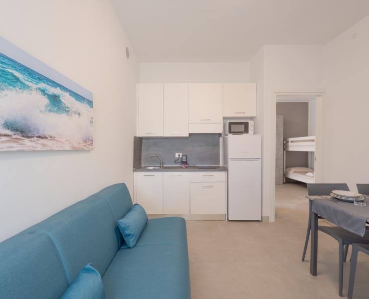 2-rooms-apartment ground floor